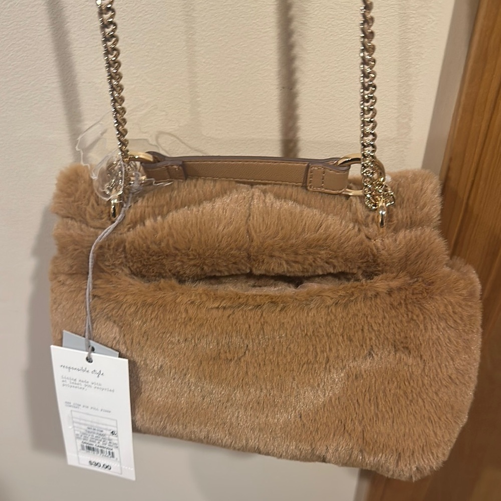A New Day Brown Cork-Like Crossbody Bag - Picture 9 of 12
